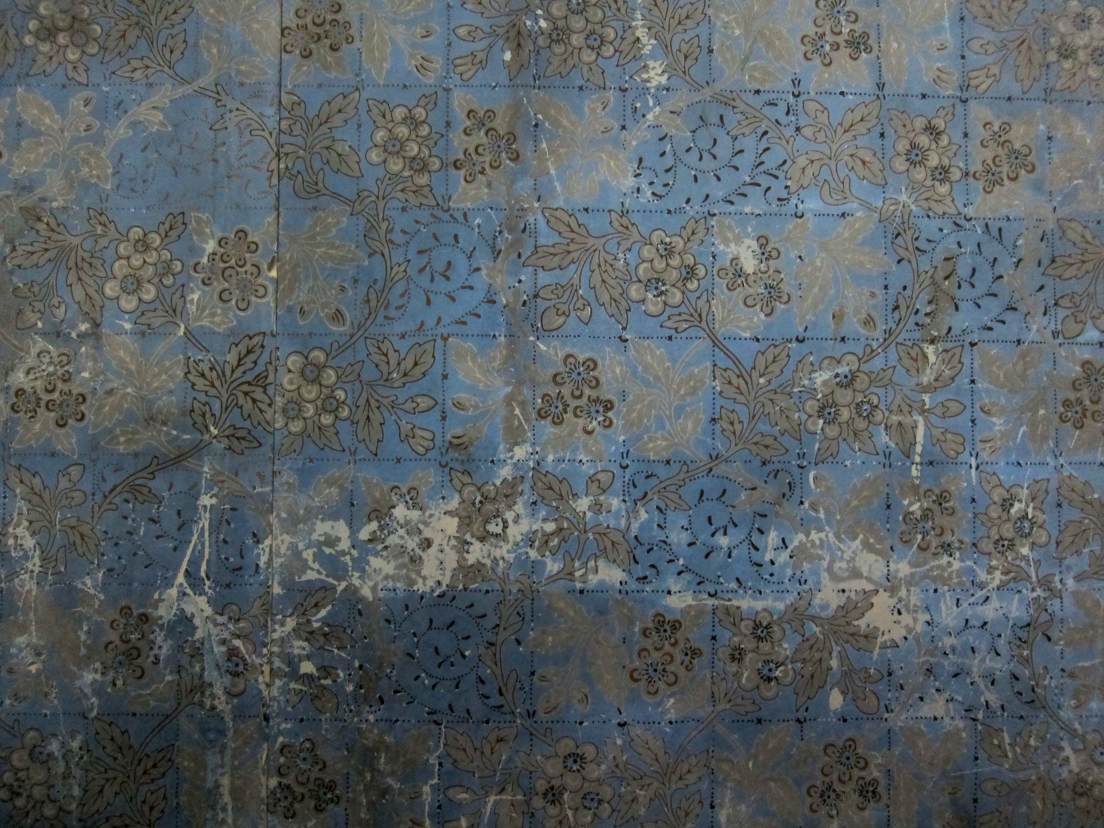 Calke Abbey - Blue wallpaper
